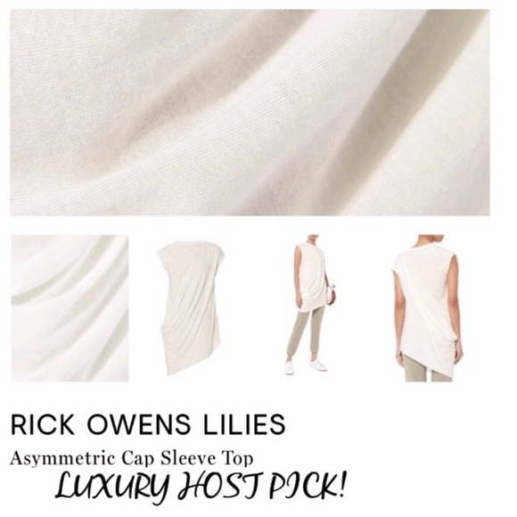โค๏ธHOST POST๐นRick Owens Luxurious jersey Size 38 - Picture 3 of 16